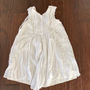Babydoll white dress! Beautiful design!